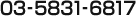 03-5831-6817
